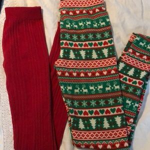 Christmas leggings
